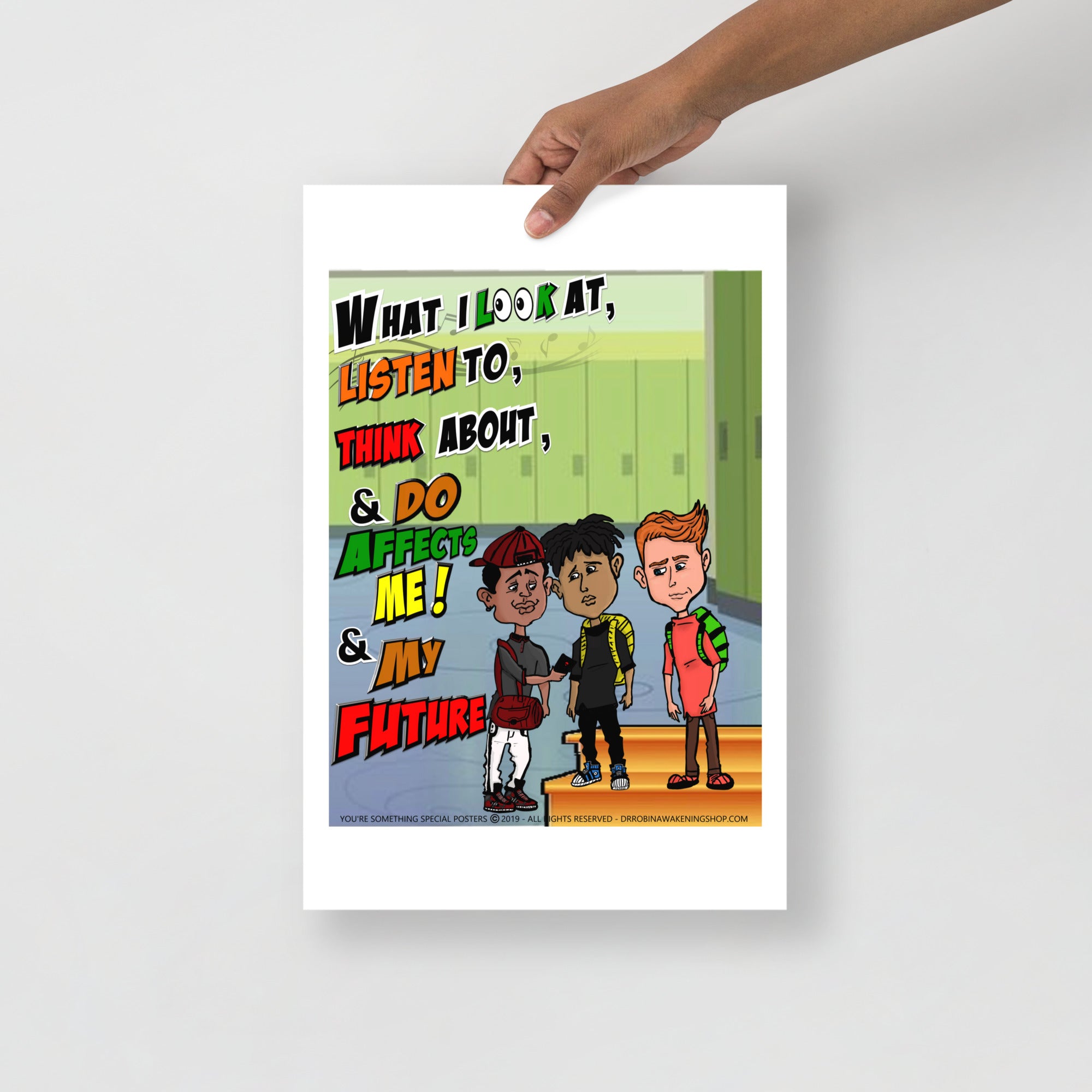 What I Look At, Listen To, Think About Poster