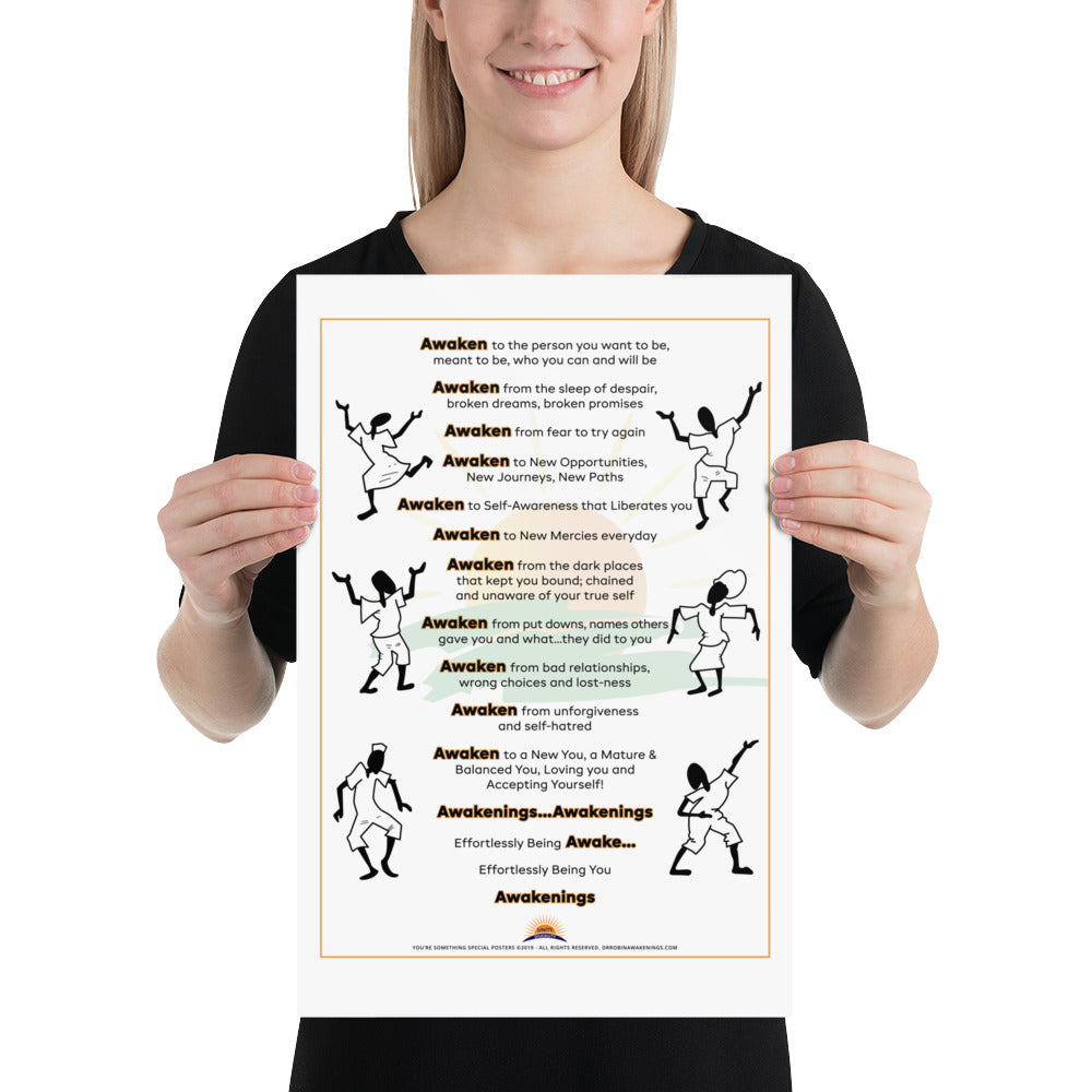 Awakenings Poster (Full Poem)
