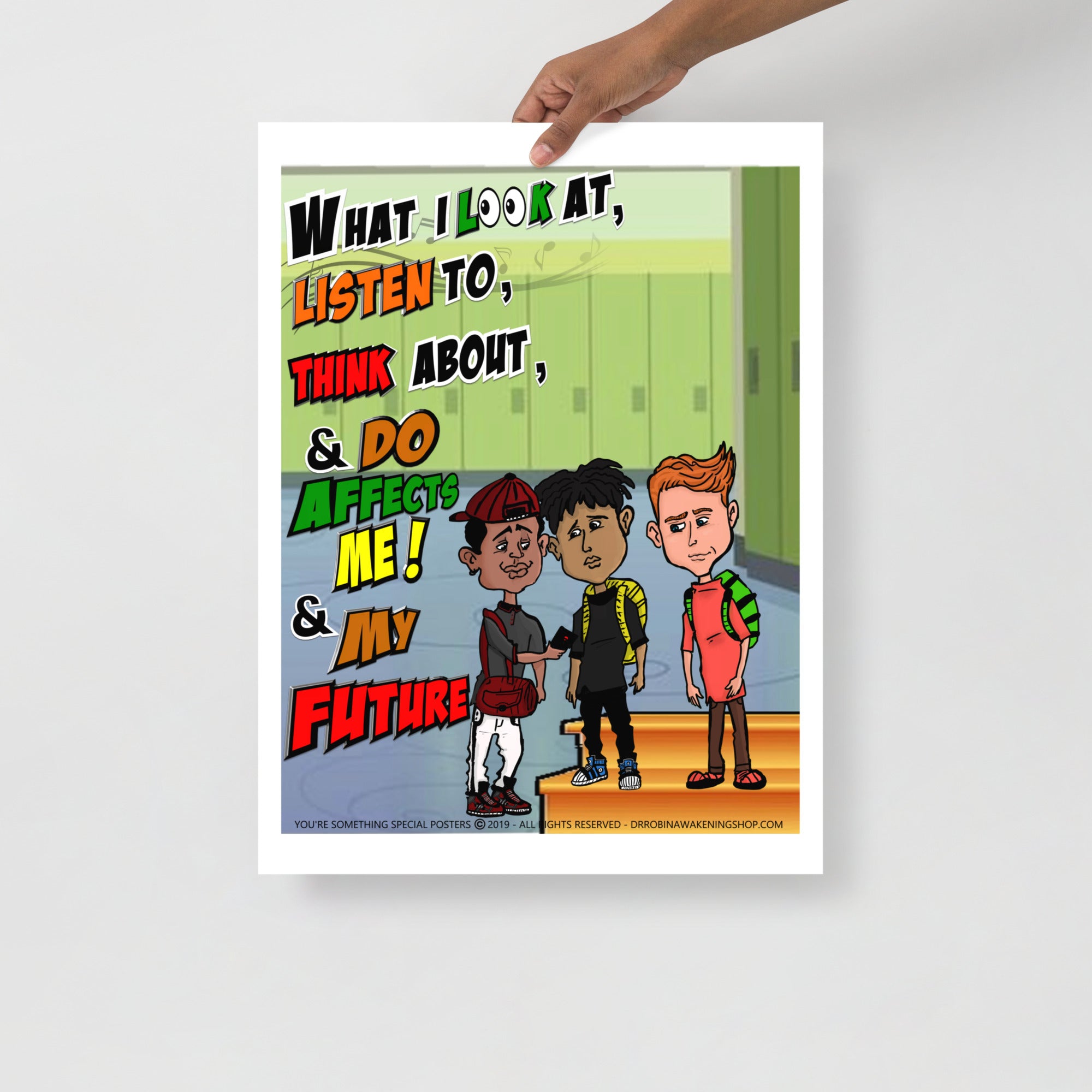 What I Look At, Listen To, Think About Poster