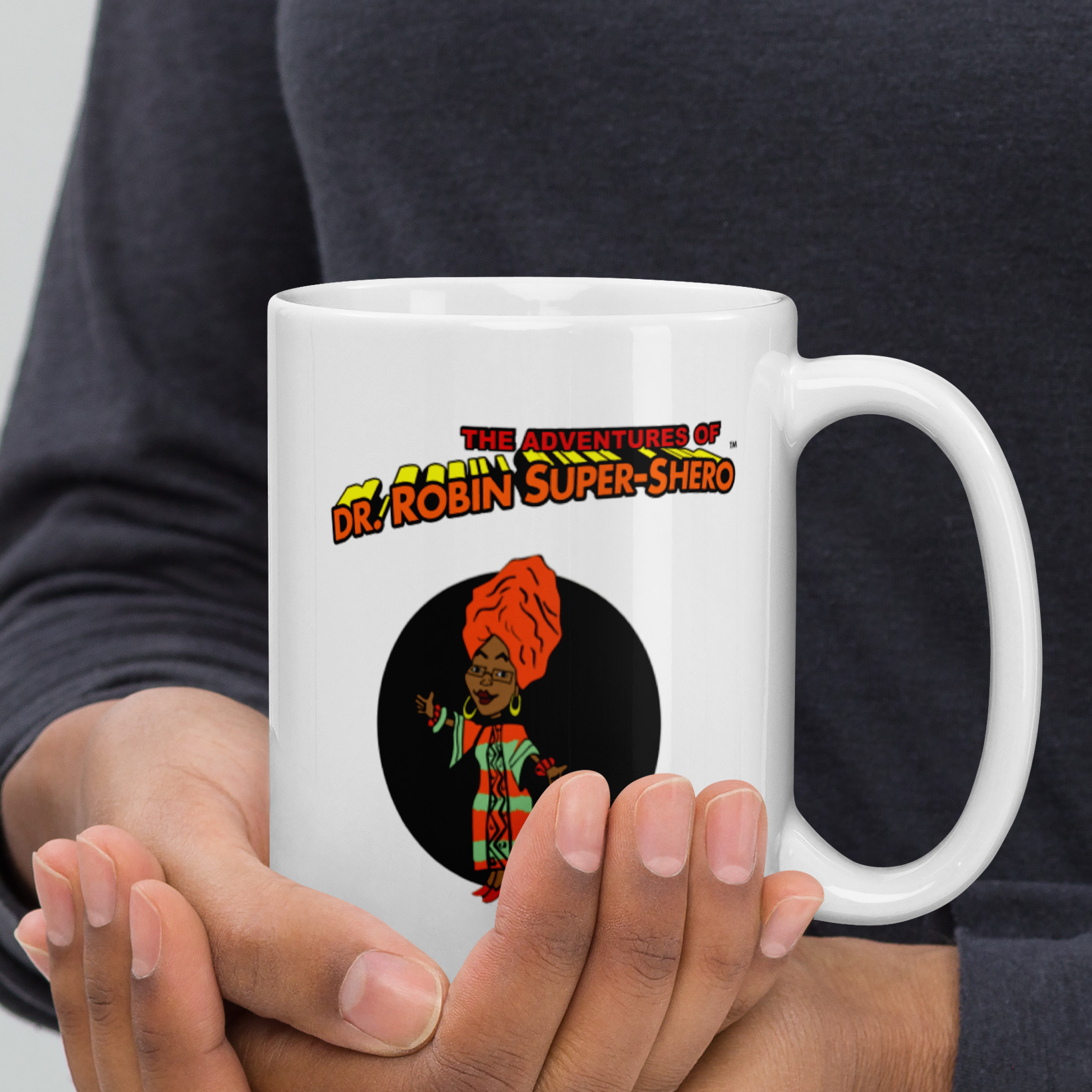 Dr. Robin SuperShero Glossy Mug