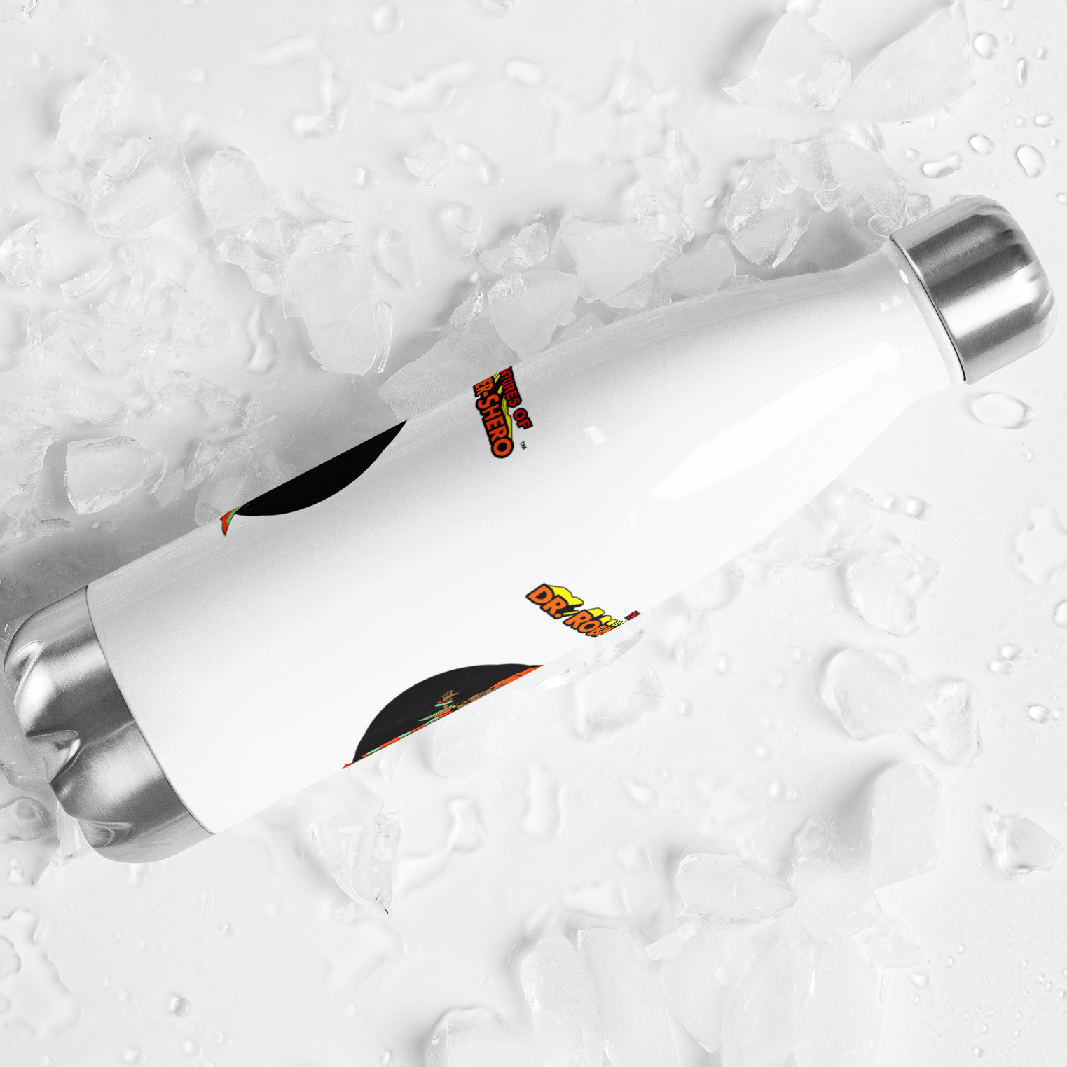 Dr. Robin SuperShero Stainless Steel Water Bottle