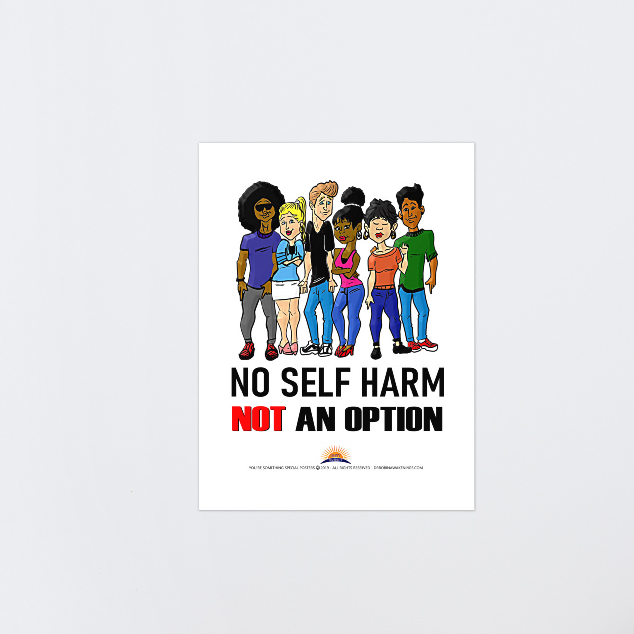 No Self-Harm Poster