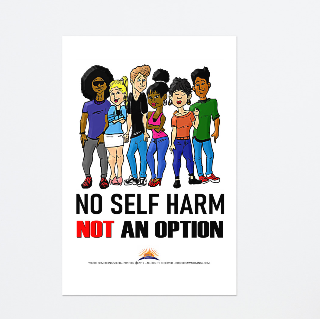 No Self-Harm Poster