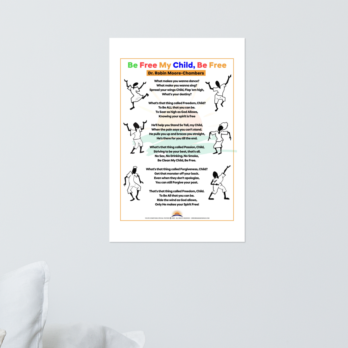 Be Free My Child, Be Free Poster