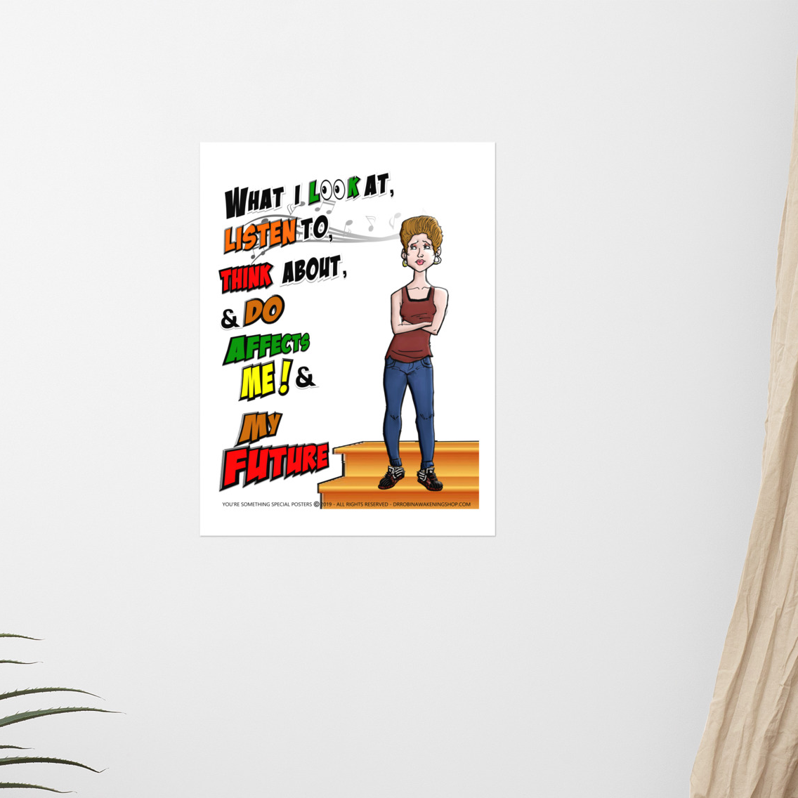 What I Look At, Listen To, Think About Poster