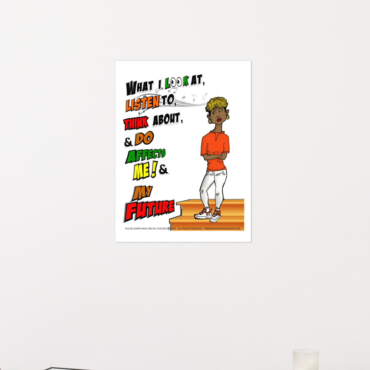 What I Look At, Listen To, Think About Poster