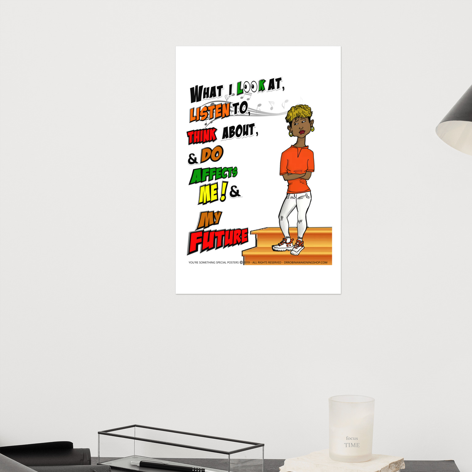 What I Look At, Listen To, Think About Poster