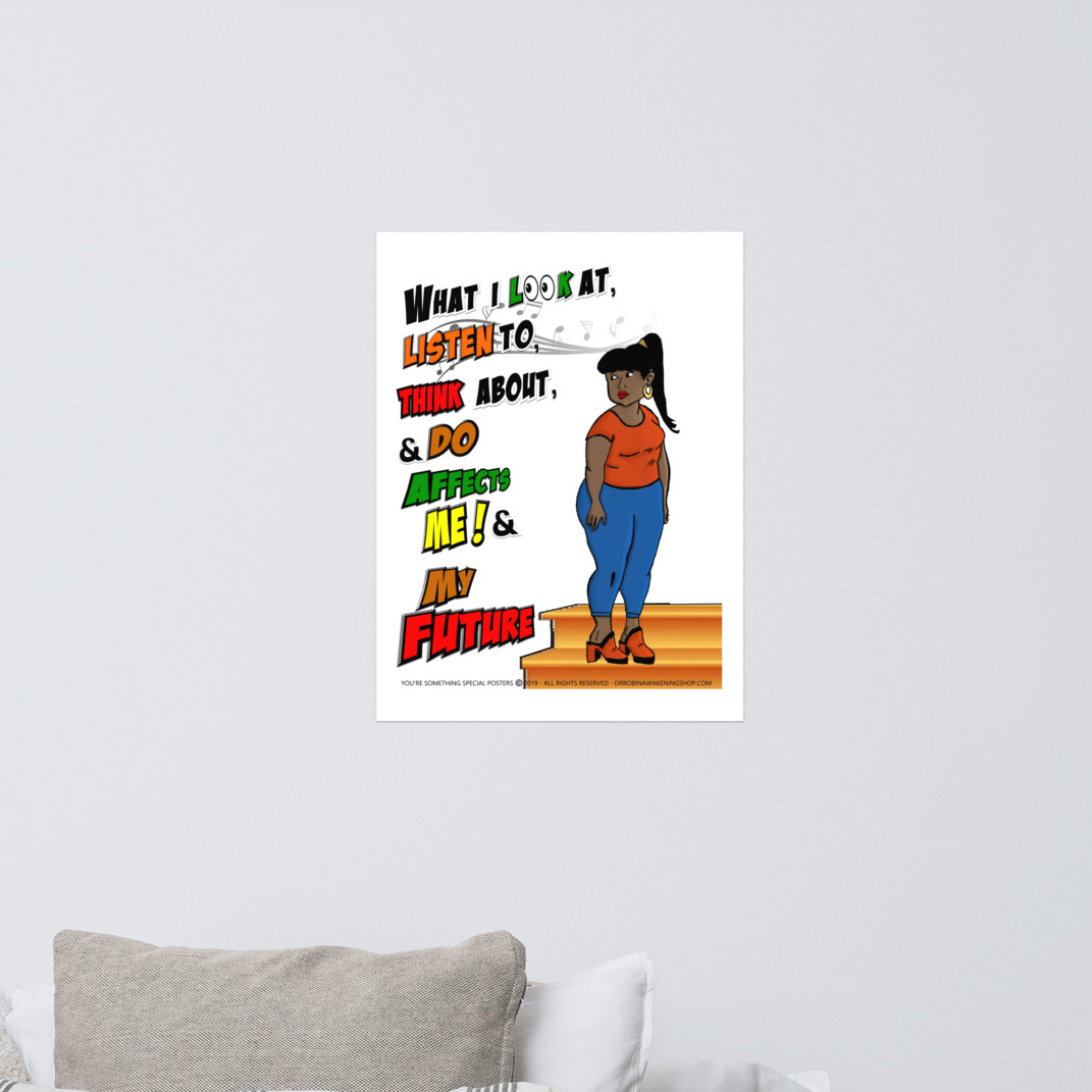 What I Look At, Listen To, Think About Poster