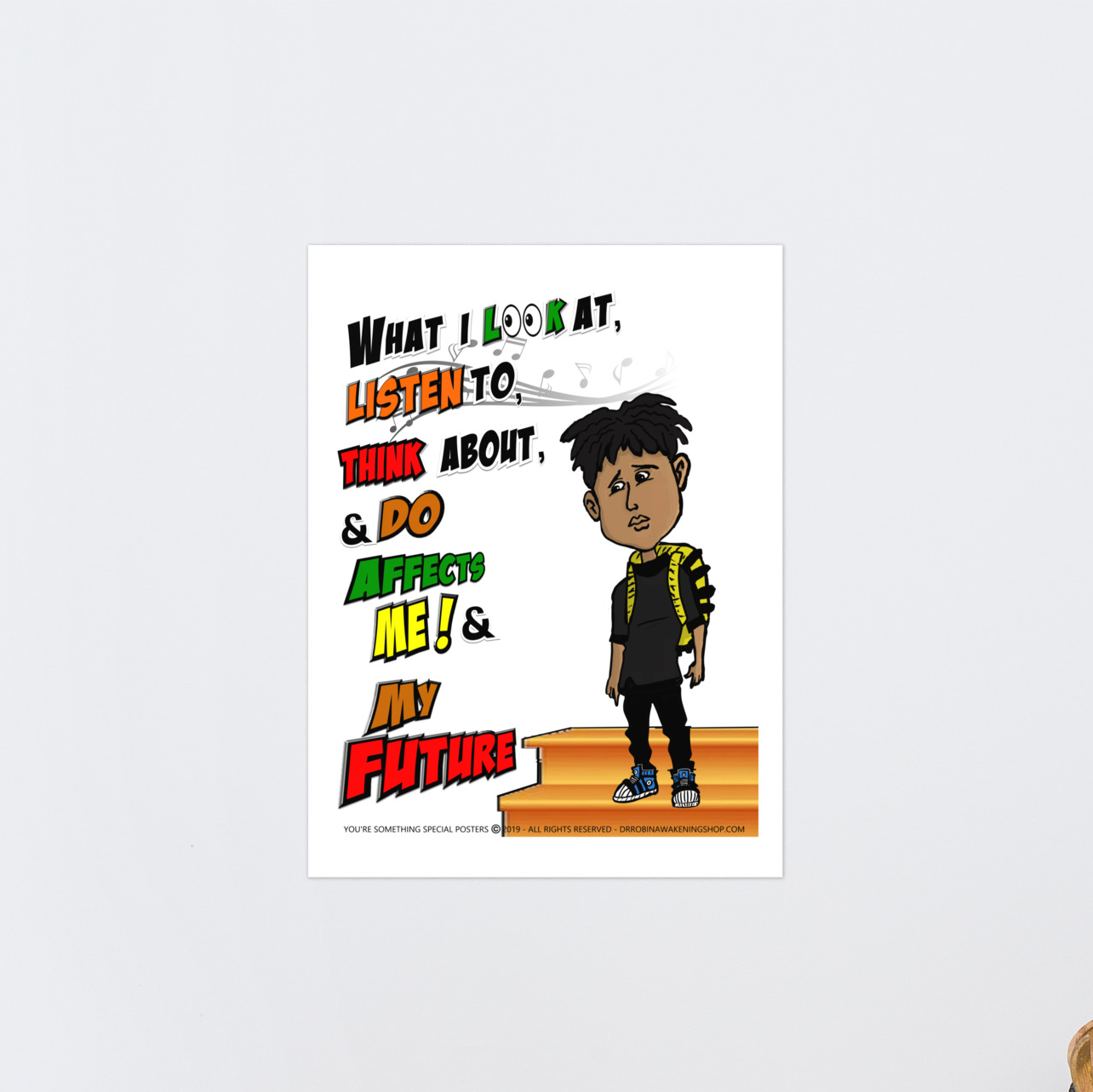 What I Look At, Listen To, Think About Poster