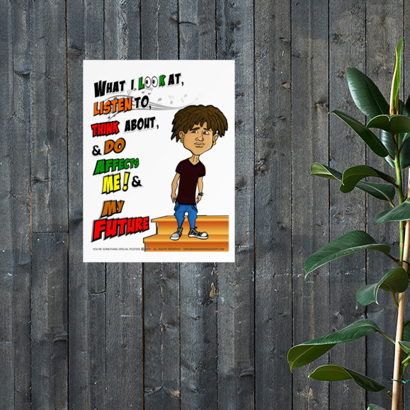 What I Look At, Listen To, Think About Poster