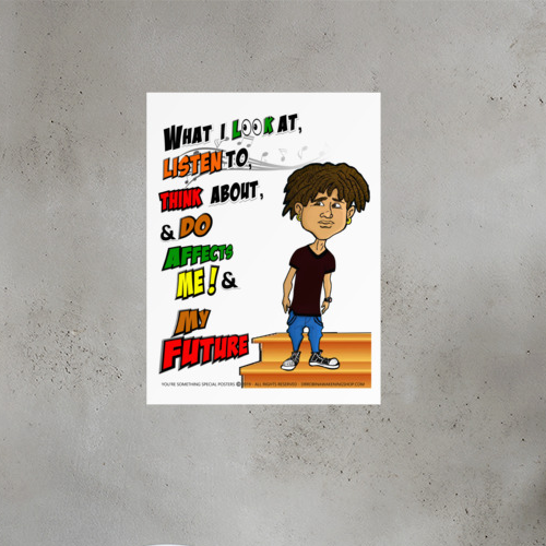 What I Look At, Listen To, Think About Poster