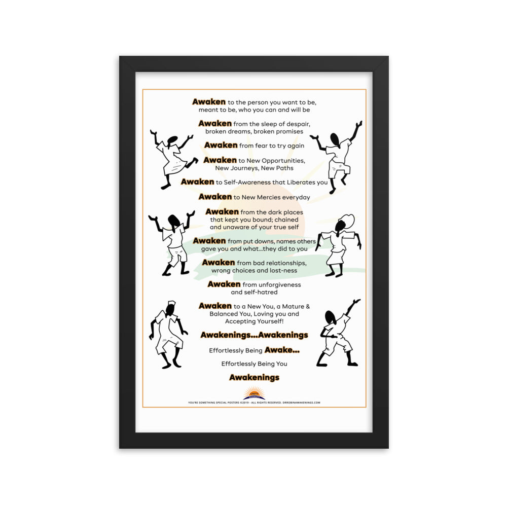 Awakenings Poster (Full Poem)