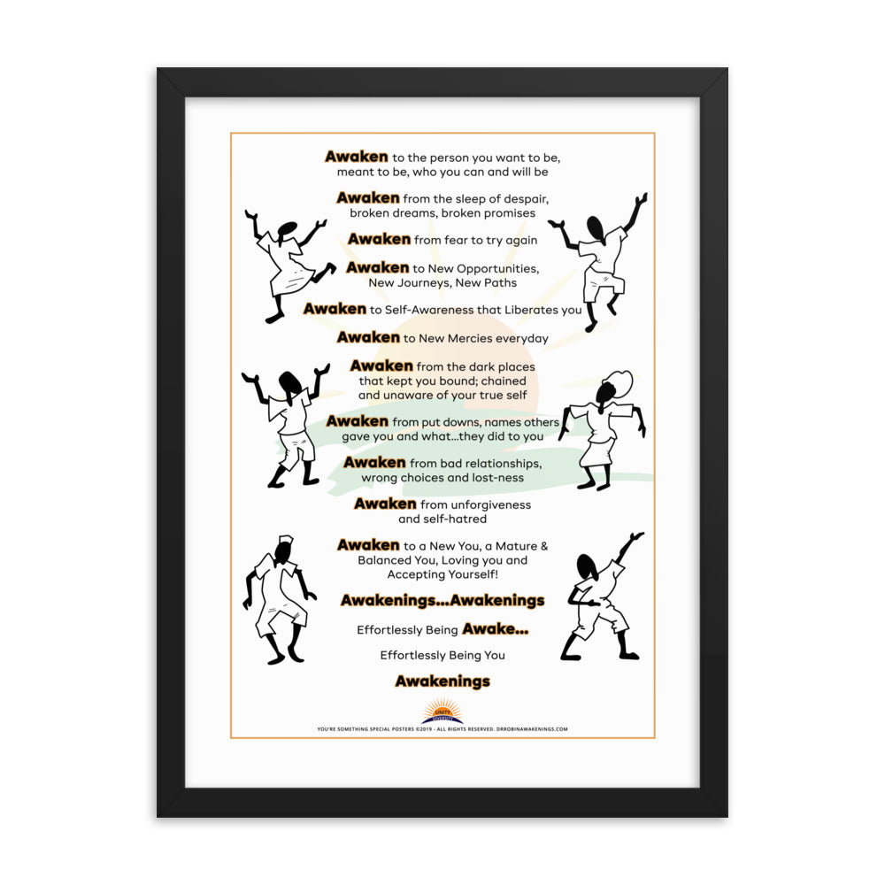 Awakenings Poster (Full Poem)