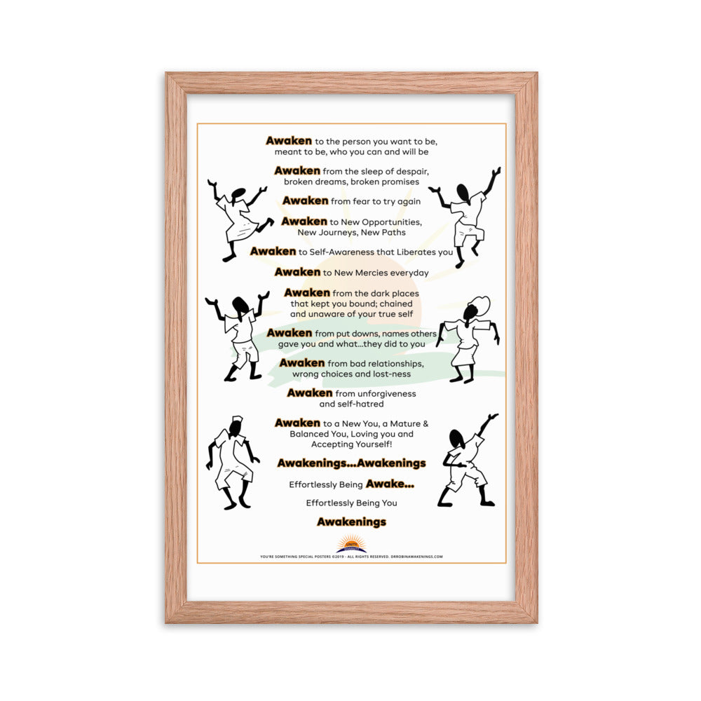 Awakenings Poster (Full Poem)