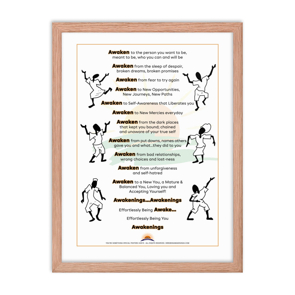 Awakenings Poster (Full Poem)