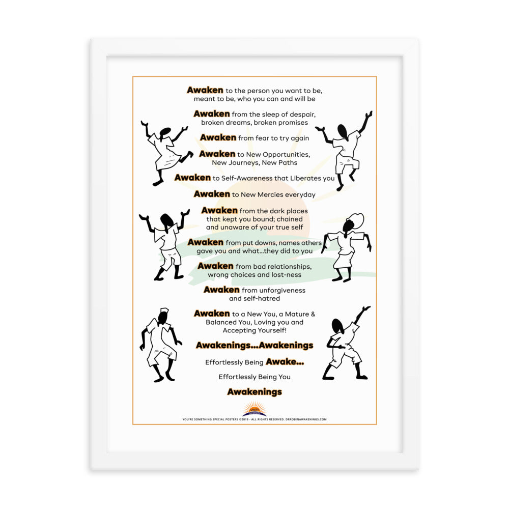 Awakenings Poster (Full Poem)