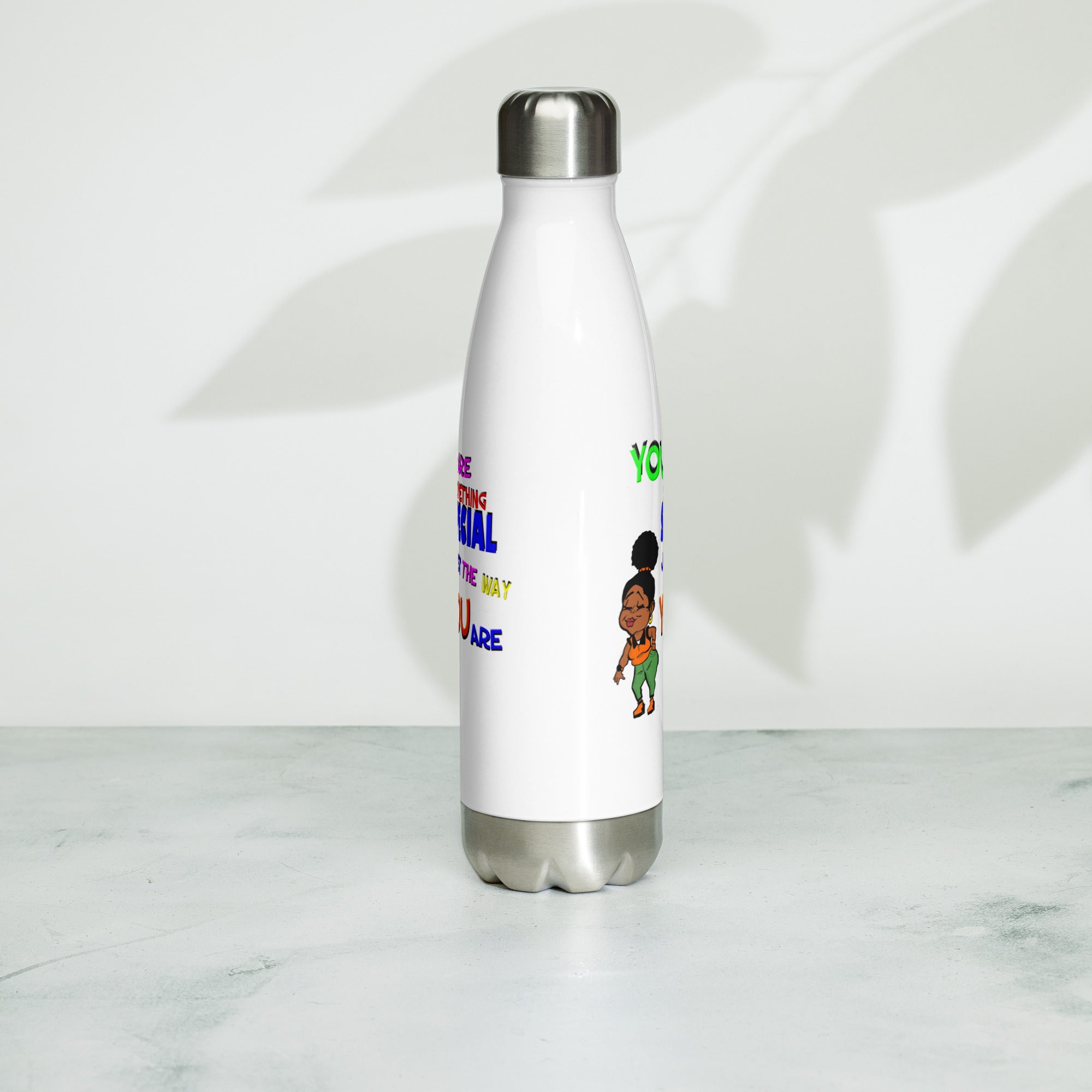 You're Something Special Stainless Steel Water Bottle (Girl image #1)