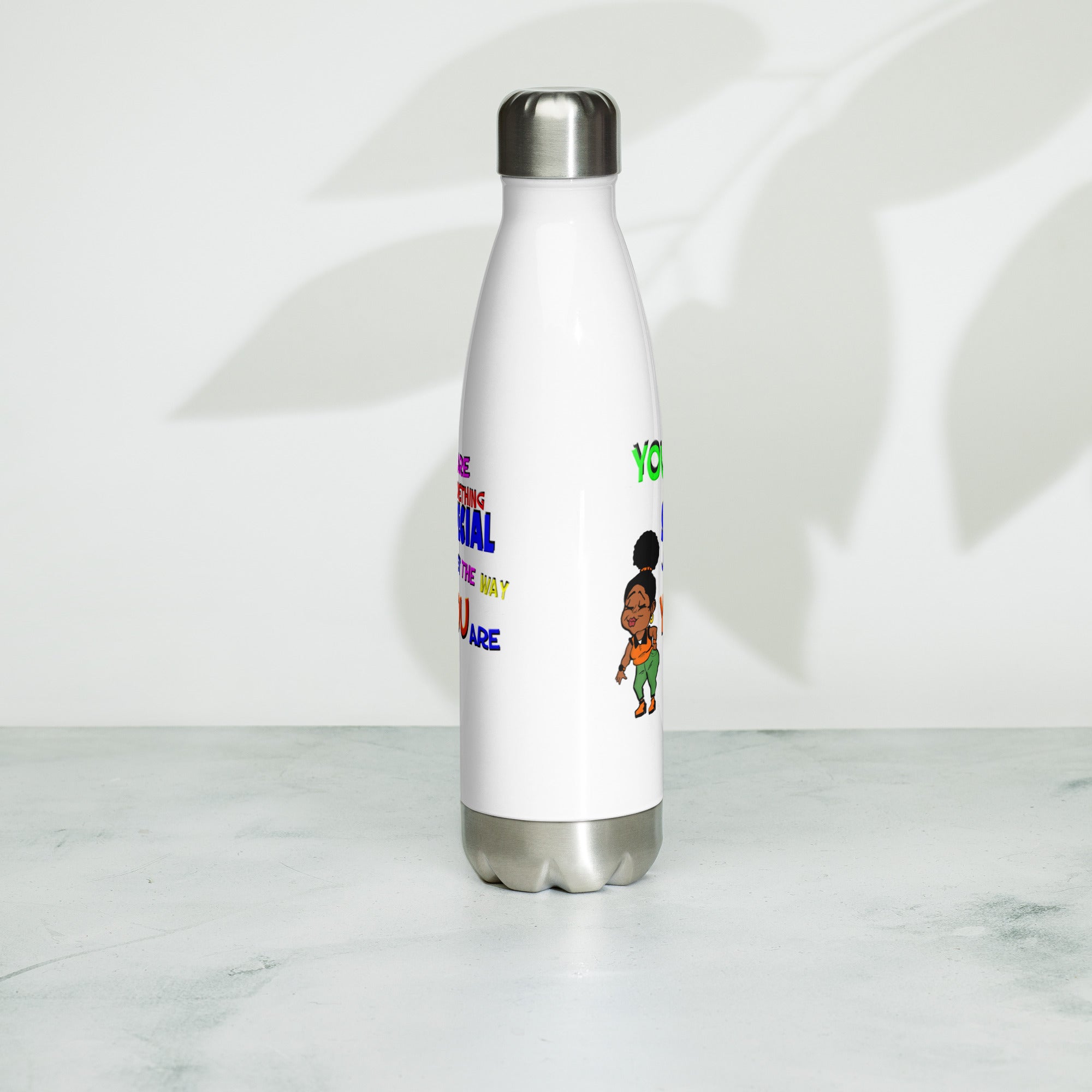 You're Something Special Stainless Steel Water Bottle (Girl image #1)
