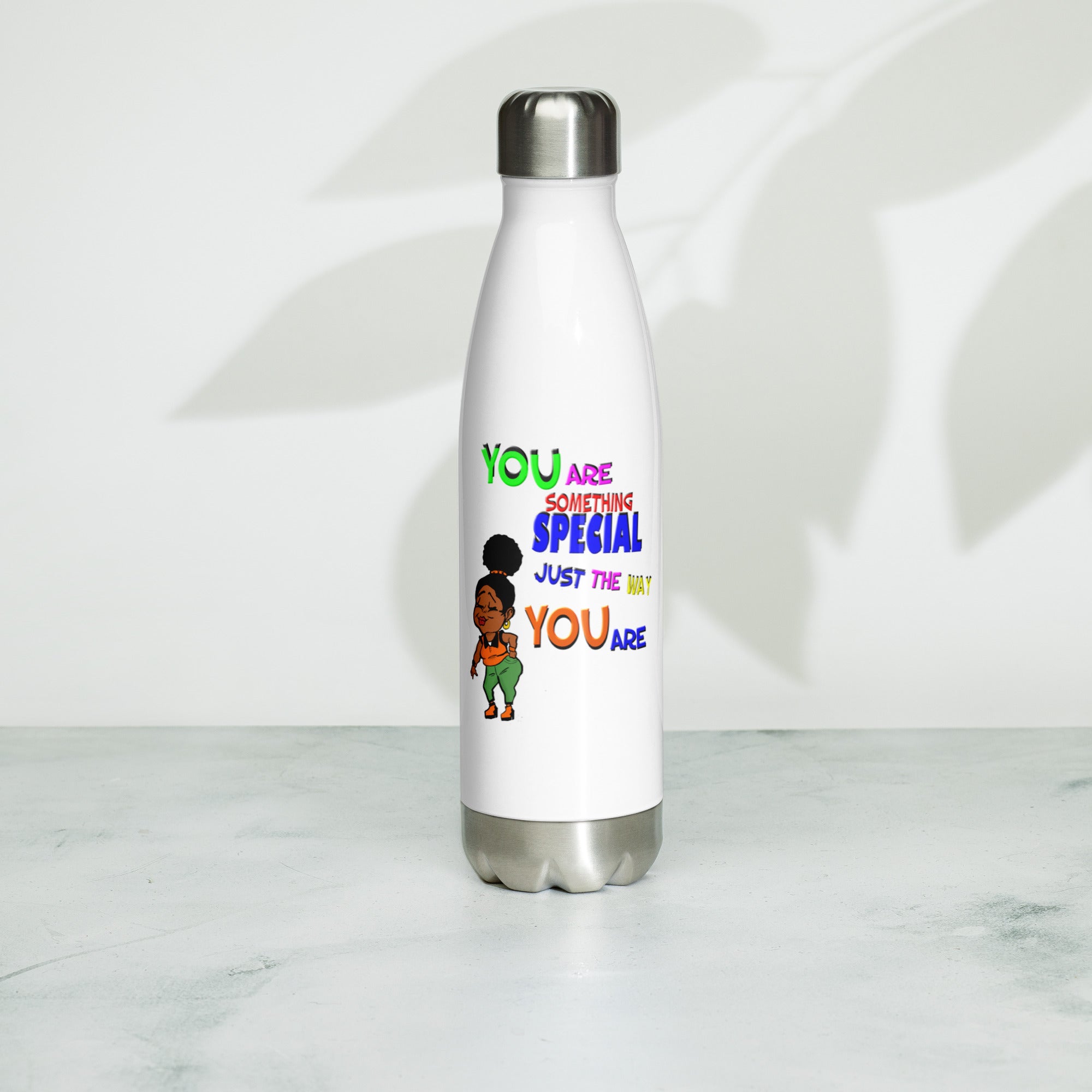 You're Something Special Stainless Steel Water Bottle (Girl image #1)