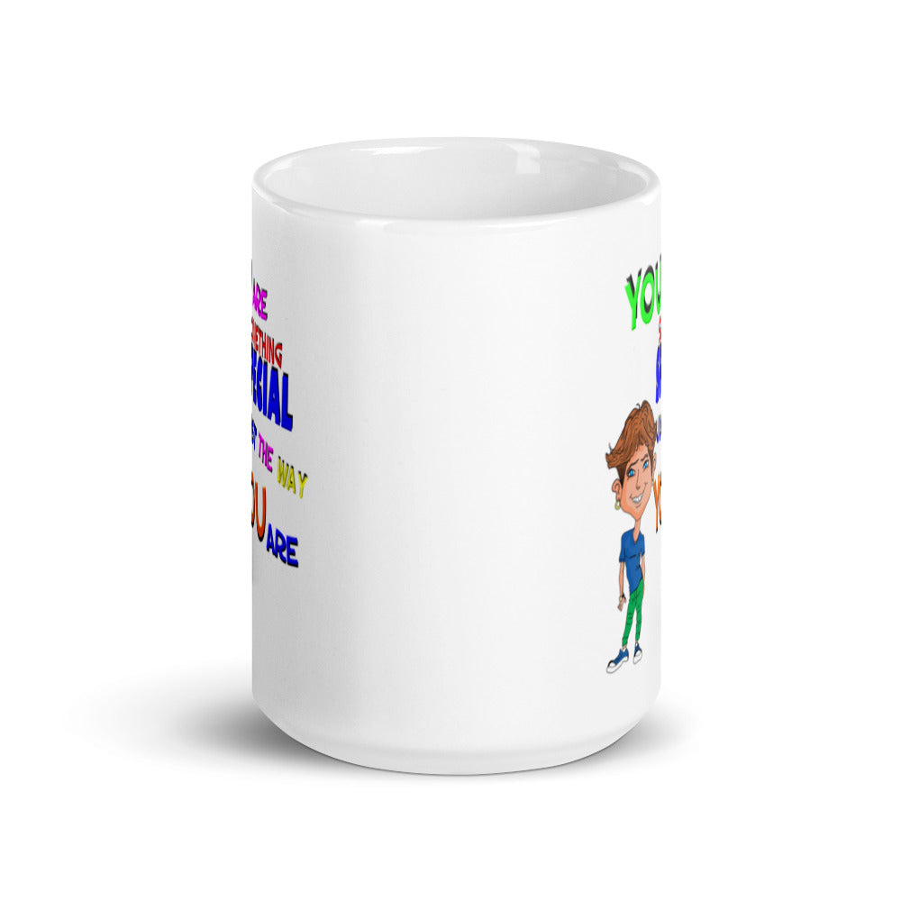 You're Something Special Glossy Mug (Boy image #2)