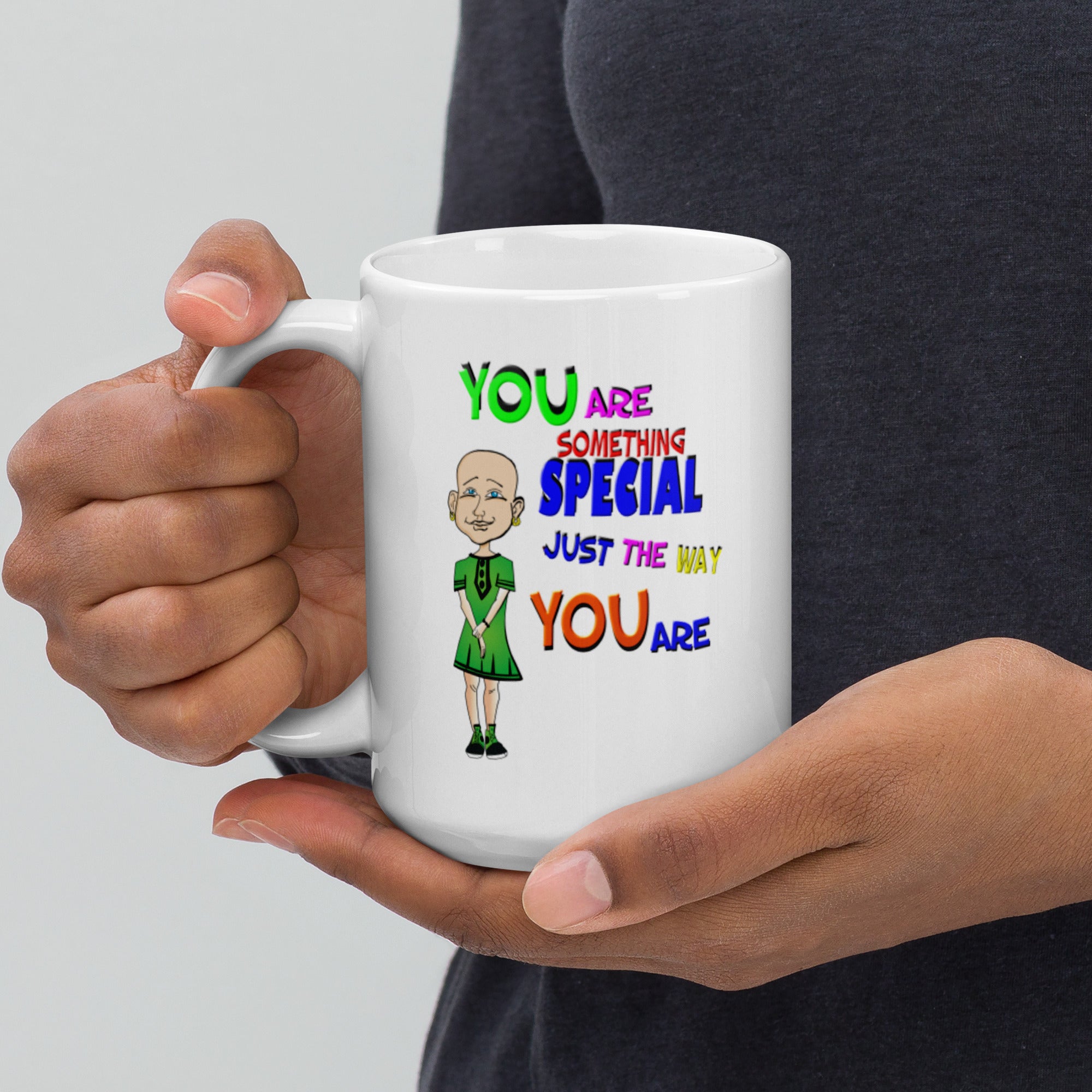 You're Something Special Glossy Mug (Girl image #2)
