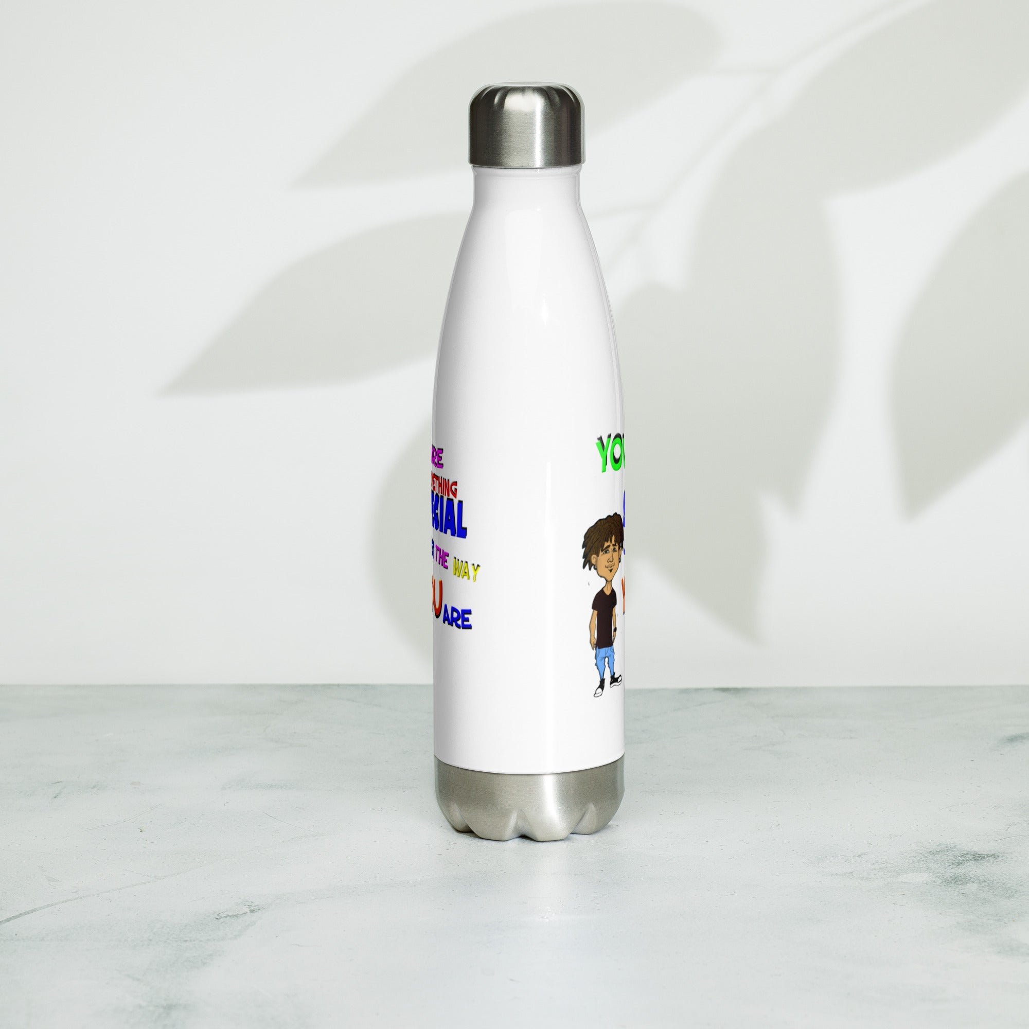 You're Something Special Stainless Steel Water Bottle (Boy image #1)